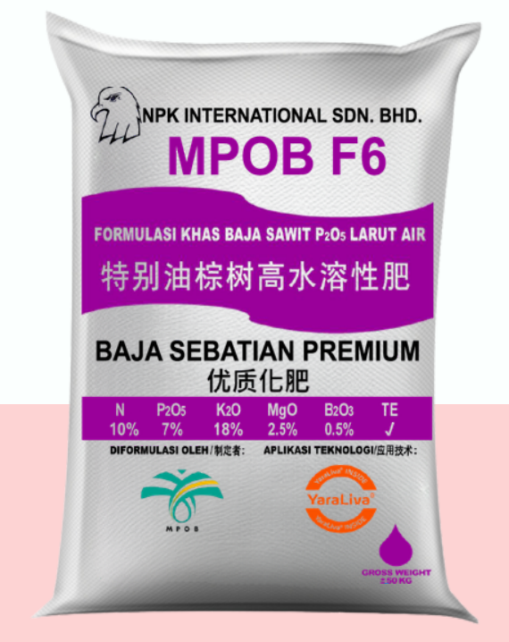 MPOB F6 fertilizer
